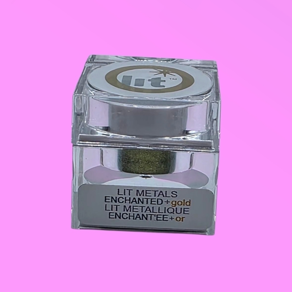 LIT Cosmetics Enchanted + Gold Metals Glitter Eyeshadow